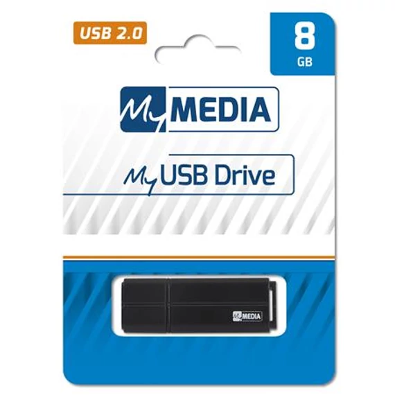 VERBATIM MYMEDIA Pendrive, 8GB, USB 2.0,