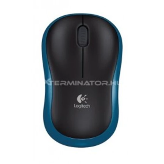 LOGITECH M185 vezeték nélküli kék notebook egér