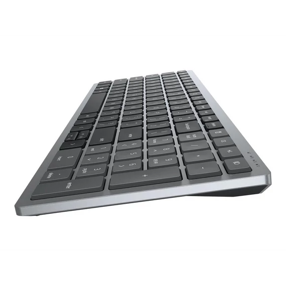 DELL KM7120W billentyűzet Egér mellékelve RF vezeték nélküli + Bluetooth QWERTZ Német Szürke, Titán (KM7120W-GY-GER)