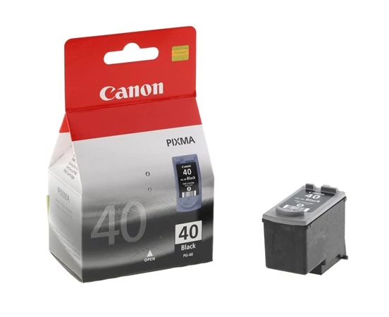 CANON, PG-40 fekete, 16ml Tintapatron Pixma iP1300, 1600, 1700 nyomtatókhoz,