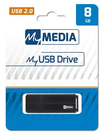 VERBATIM MYMEDIA Pendrive, 8GB, USB 2.0,